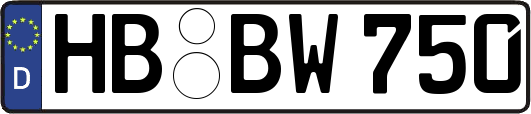 HB-BW750