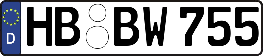 HB-BW755