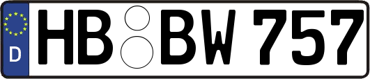 HB-BW757