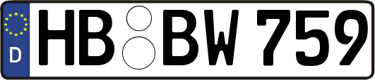 HB-BW759