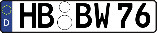 HB-BW76