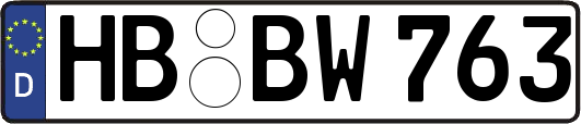 HB-BW763