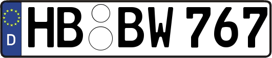 HB-BW767