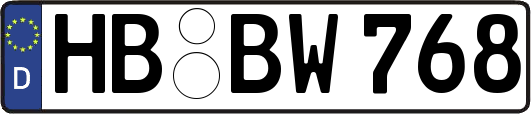 HB-BW768