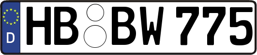HB-BW775