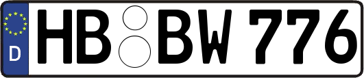 HB-BW776