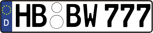 HB-BW777