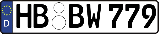 HB-BW779