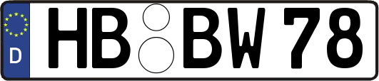 HB-BW78