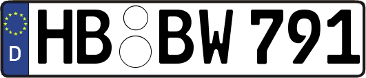 HB-BW791