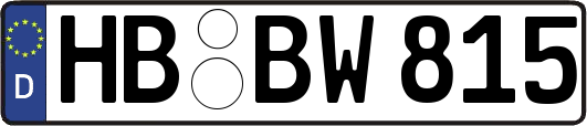 HB-BW815