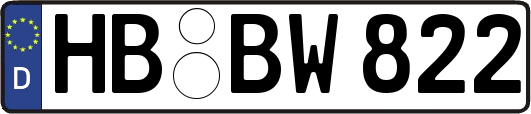 HB-BW822