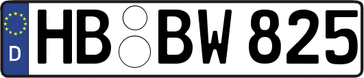 HB-BW825