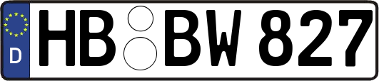 HB-BW827