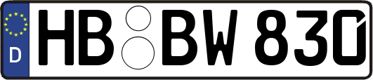 HB-BW830