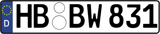 HB-BW831