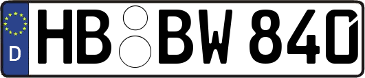 HB-BW840