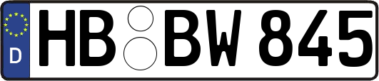 HB-BW845