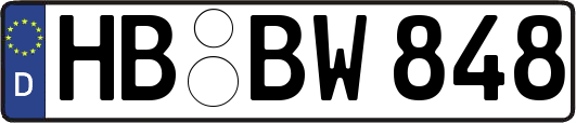 HB-BW848