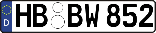 HB-BW852