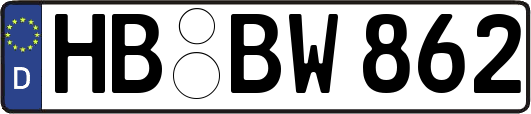 HB-BW862