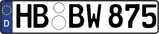 HB-BW875