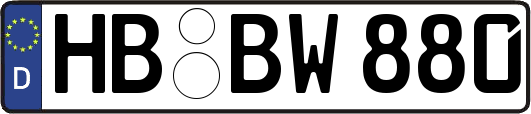 HB-BW880
