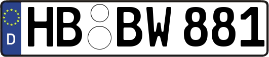 HB-BW881