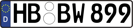HB-BW899