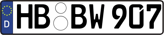 HB-BW907