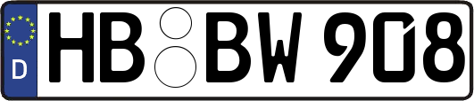 HB-BW908