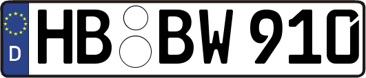 HB-BW910