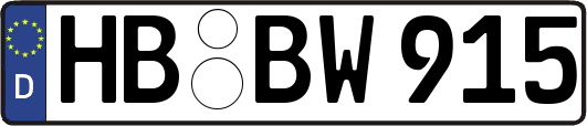 HB-BW915