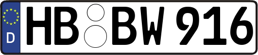 HB-BW916