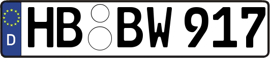 HB-BW917