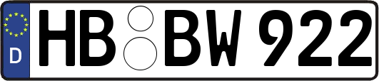 HB-BW922