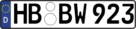 HB-BW923