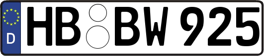 HB-BW925