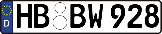 HB-BW928