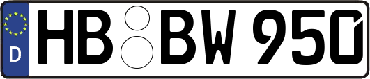 HB-BW950
