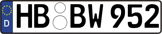 HB-BW952