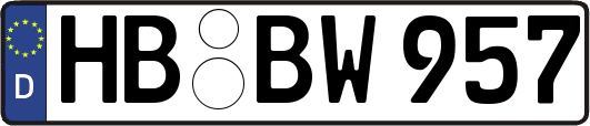 HB-BW957