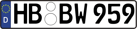 HB-BW959