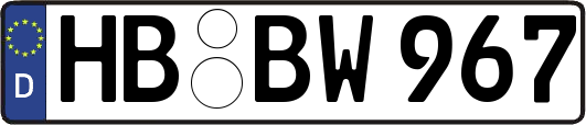 HB-BW967