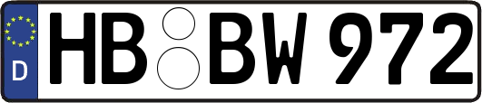 HB-BW972