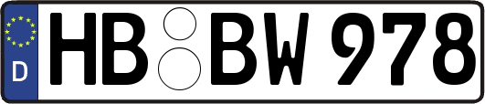 HB-BW978