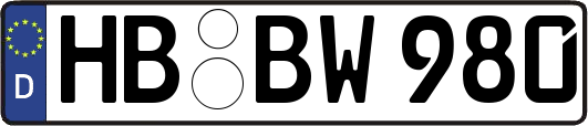 HB-BW980