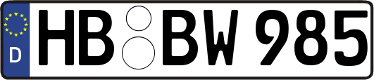 HB-BW985
