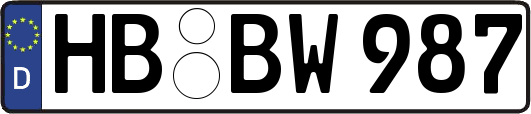 HB-BW987