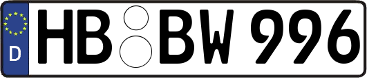 HB-BW996